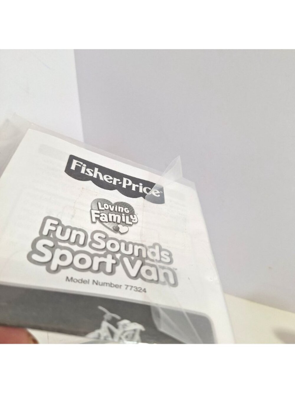 Loving Family Fun Sounds Sport Van Instruction Manual Only Fisher Price - Picture 6 of 6